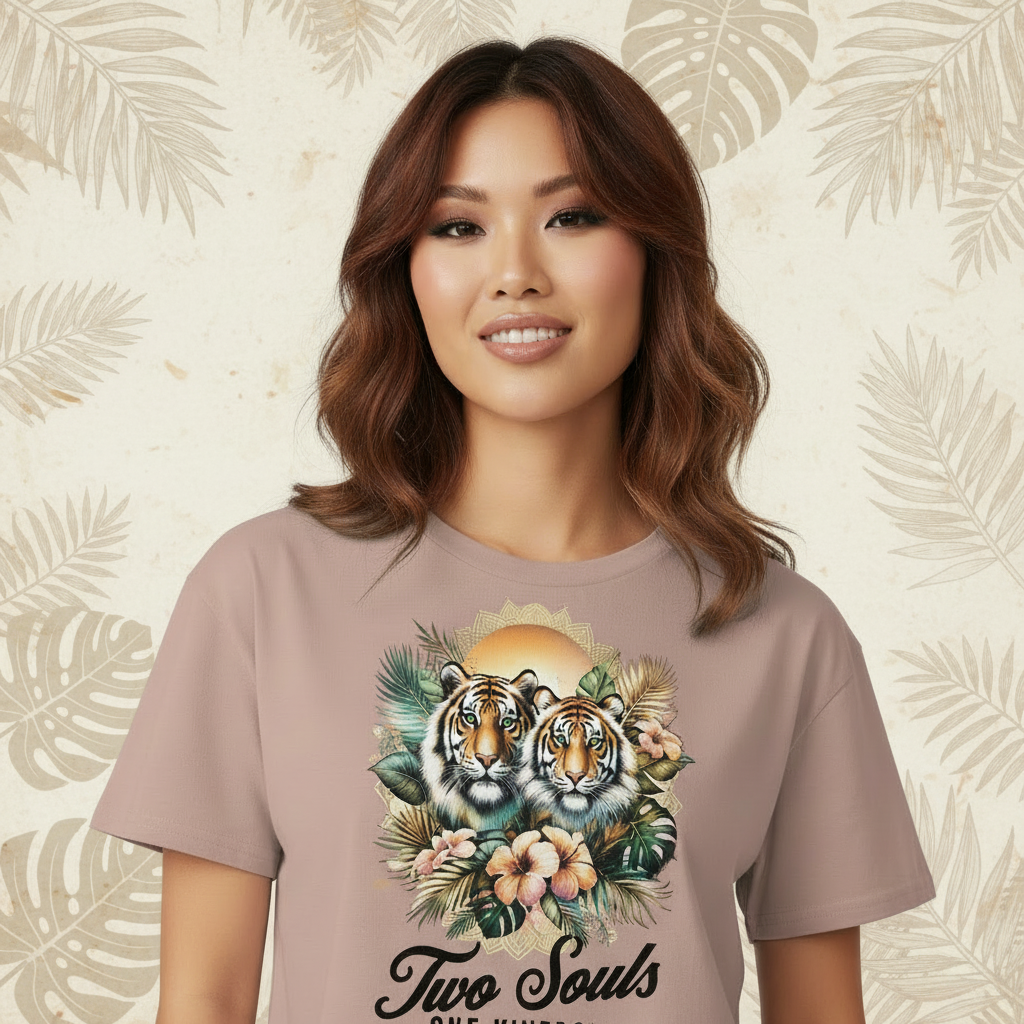 Two Souls - One Kingdom Tiger Crop Top 💞🐾