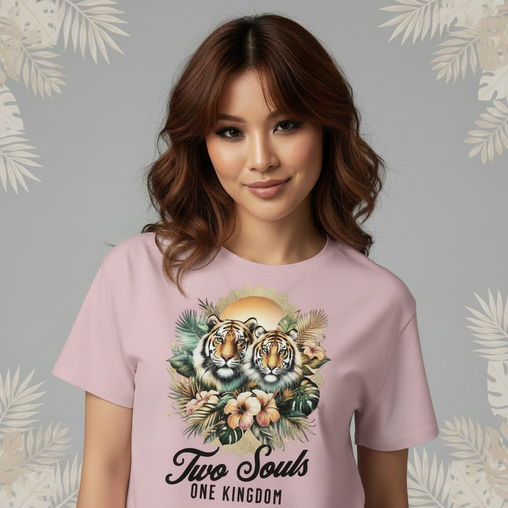 Two Souls - One Kingdom Tiger Crop Top 💞🐾