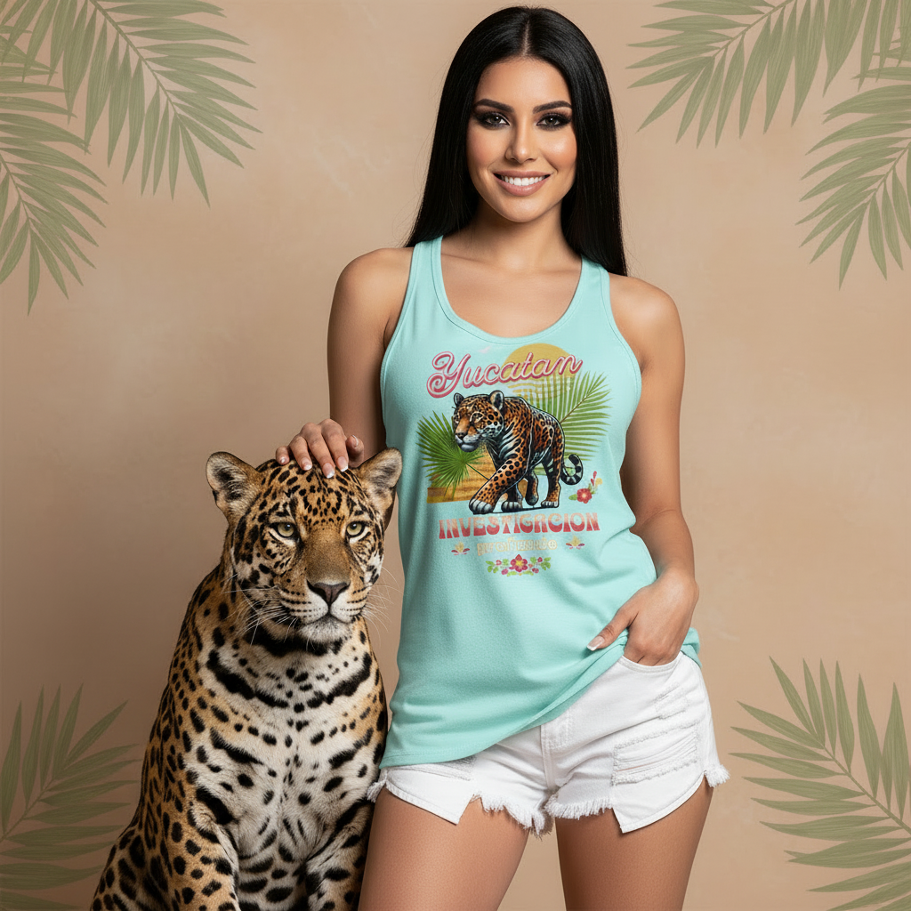 Yucatan Jaguar Tank Top 🐆🏝