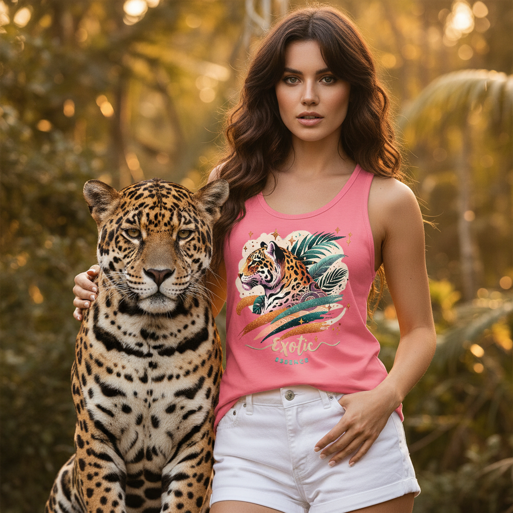 Jaguar Exotic Essence Tank Top Woman💫🐆