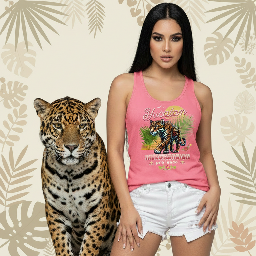 Yucatan Jaguar Tank Top 🐆🏝