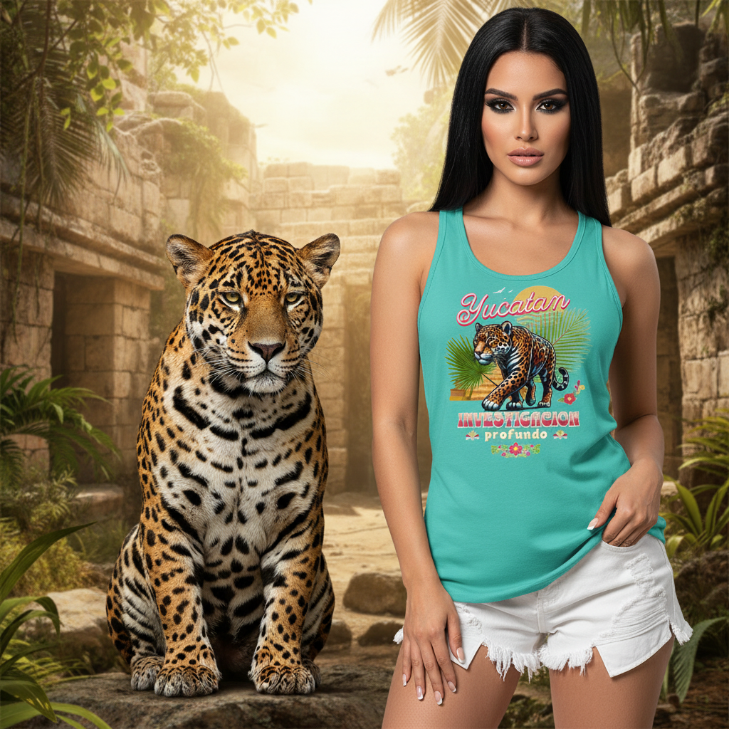 Yucatan Jaguar Tank Top 🐆🏝