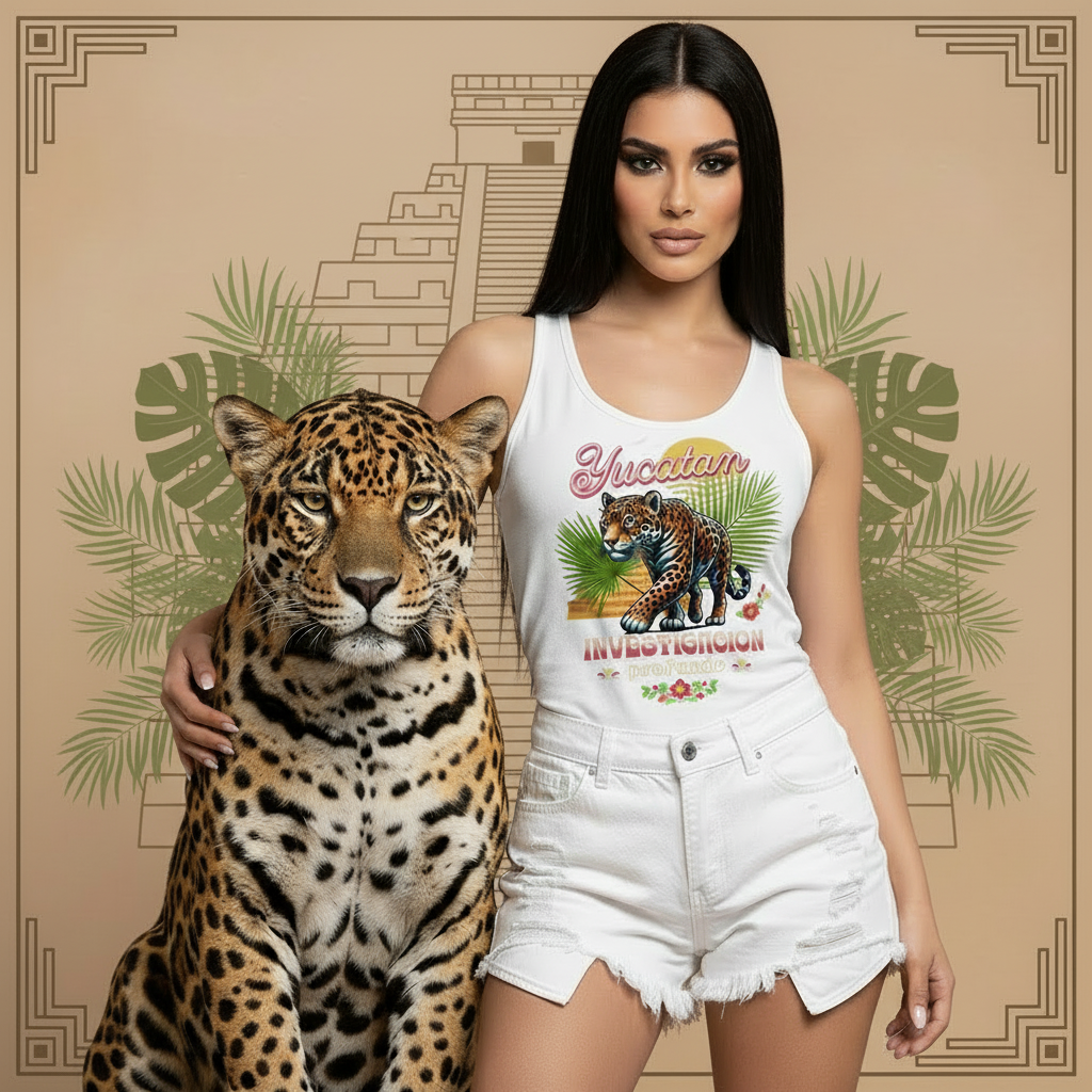 Yucatan Jaguar Tank Top 🐆🏝