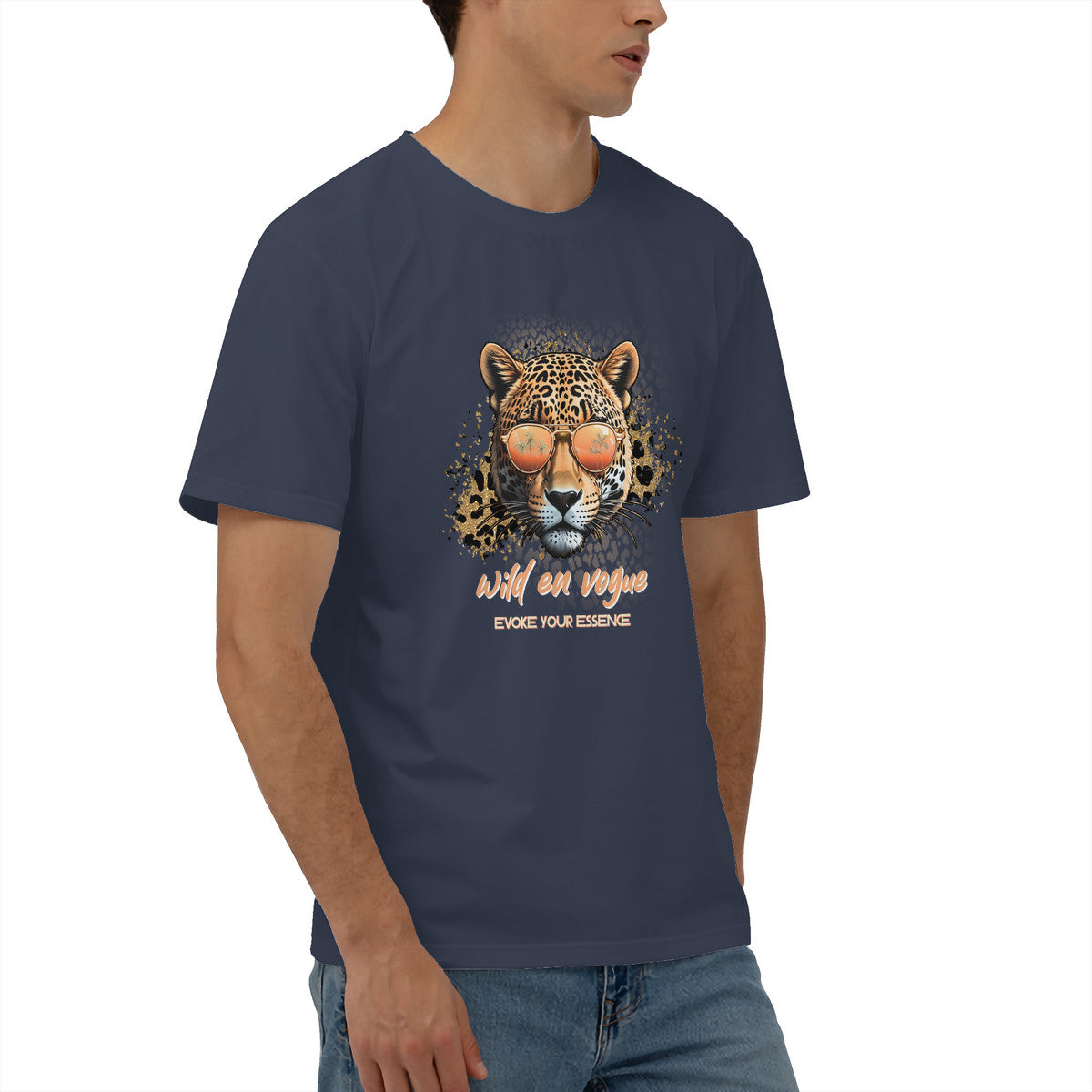 Jaguar en Vogue Men's Short Sleeve Cotton Tee