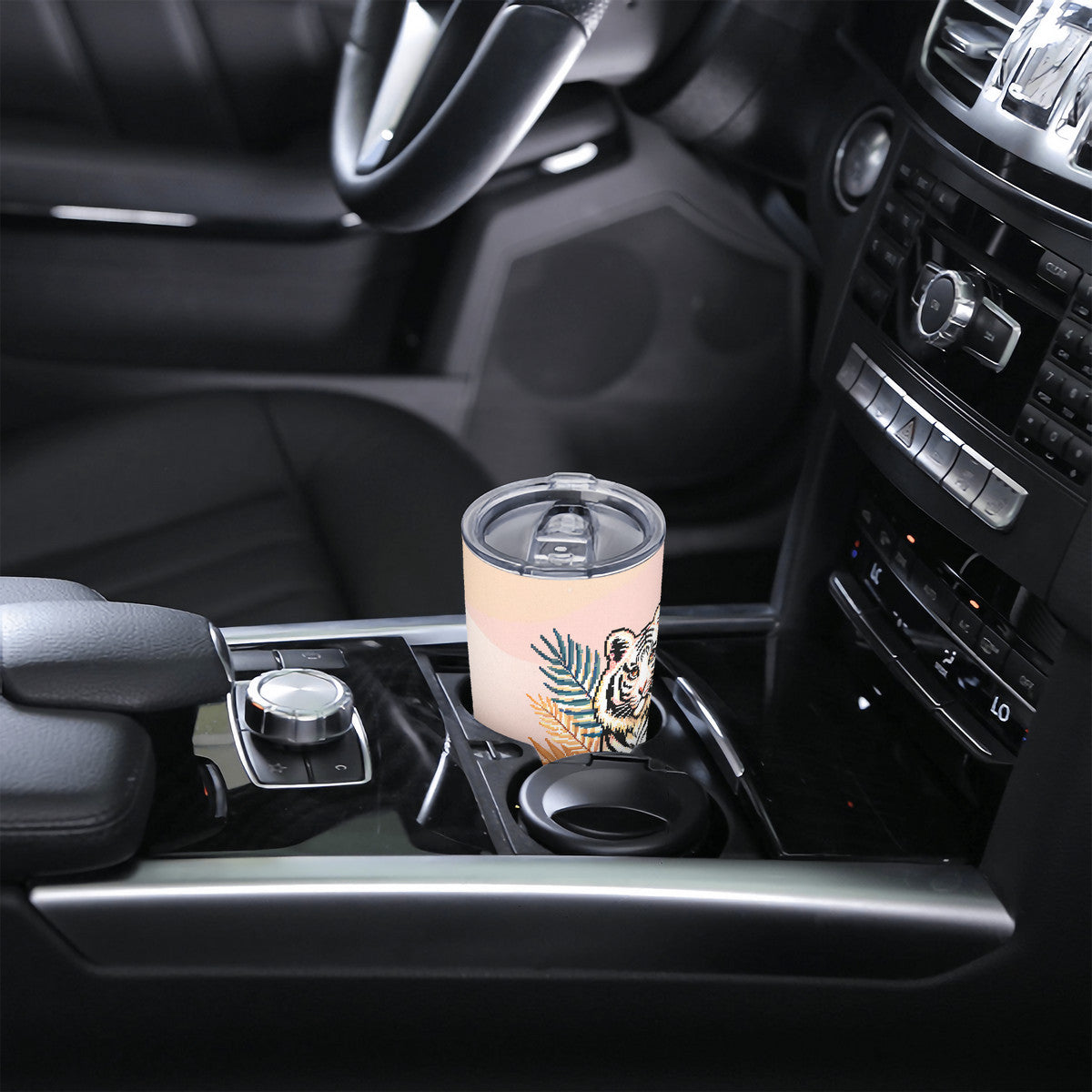 mi Tigre Tiger Love 20oz Stainless Steel Straw Lid Cup