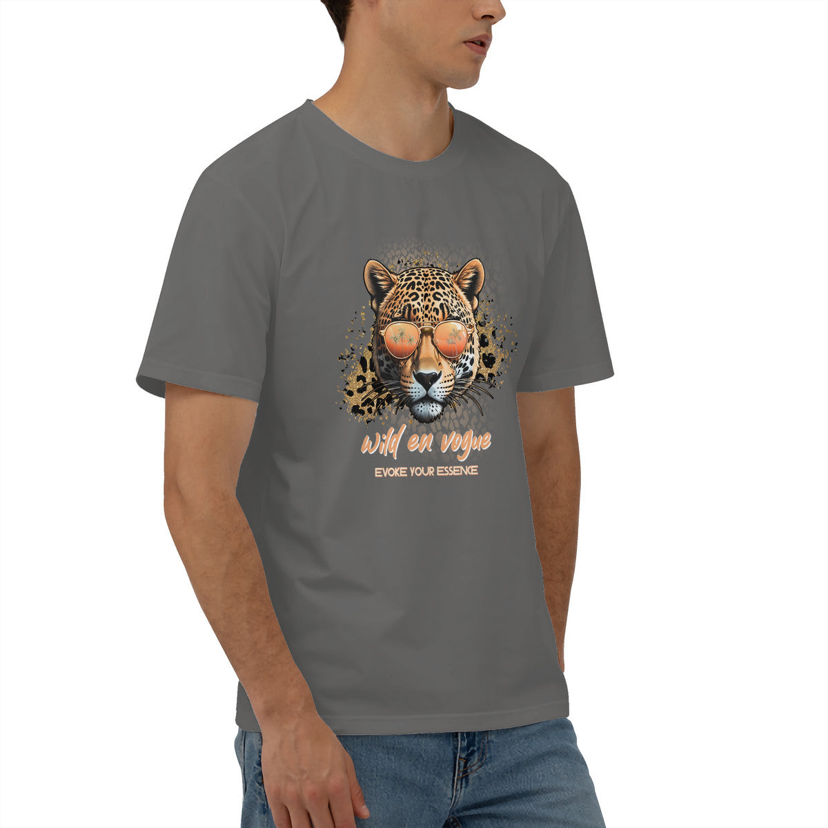 Jaguar en Vogue Men's Short Sleeve Cotton Tee